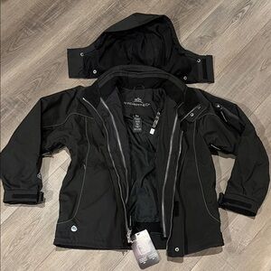 Stormtech Black Waterproof Jacket
